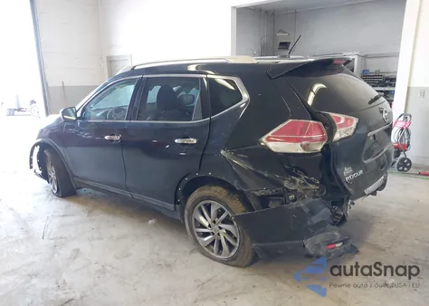 2014 Nissan Rogue Sl z USA, uszkodzony, nr VIN 5N1AT2MV2EC836696